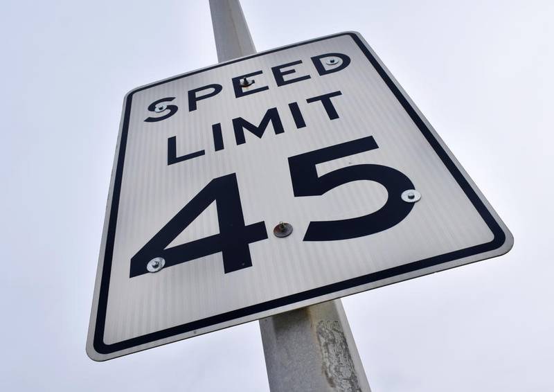 Speed limit signs