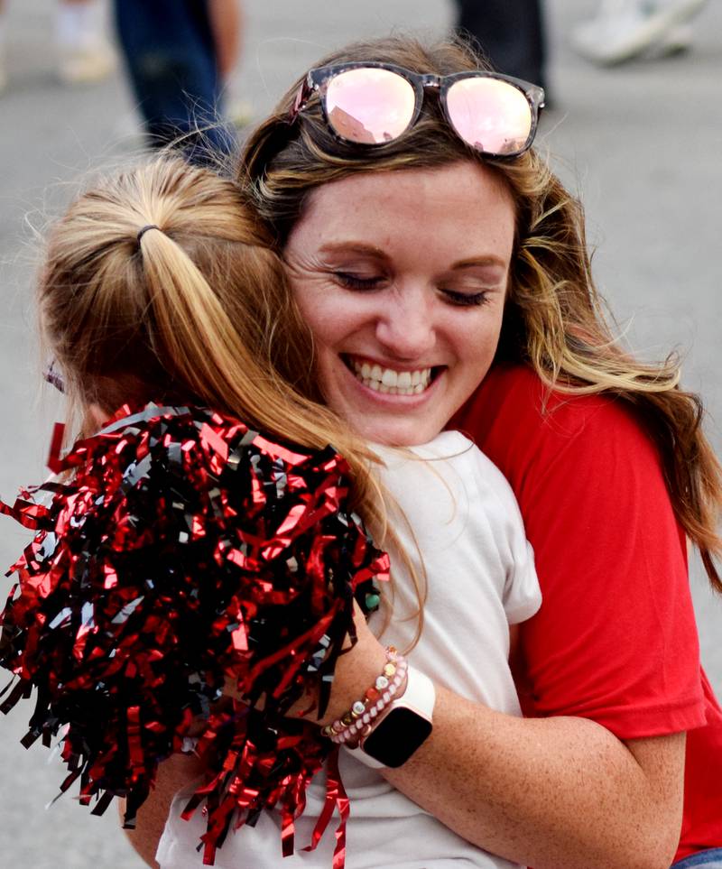 Newton High School holds its Homecoming Parade on Sept. 19 in downtown Newton. In addition to showing off Homecoming King Zane Munger and Homecoming Queen MeLayna Budinich, the event served as a community pep rally led by the cheerleaders, the Newton Pacesetters and varsity football team.