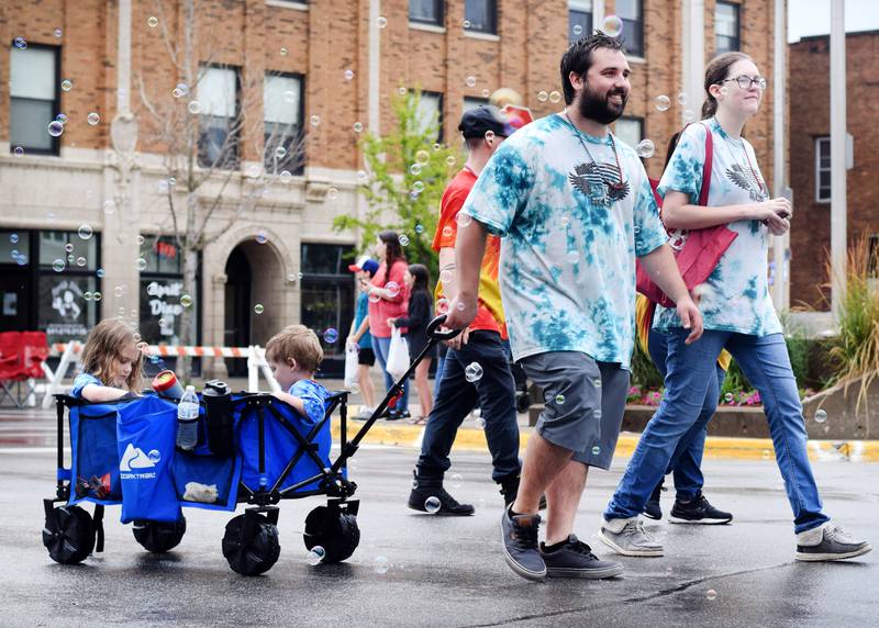 Heavy downpours couldn’t stop the Fourth of July Parade presented by the Greater Newton Area Chamber of Commerce and Newton Main Street on July 4 in downtown Newton.