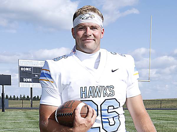 Hawk trio named to Class A all-state football team 