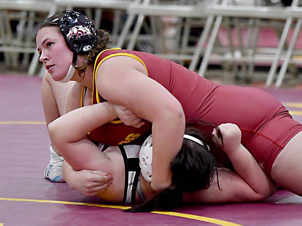 PCM girls score two wins in only home meet of the season