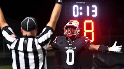 Newton football edges Carlisle after record-setting night
