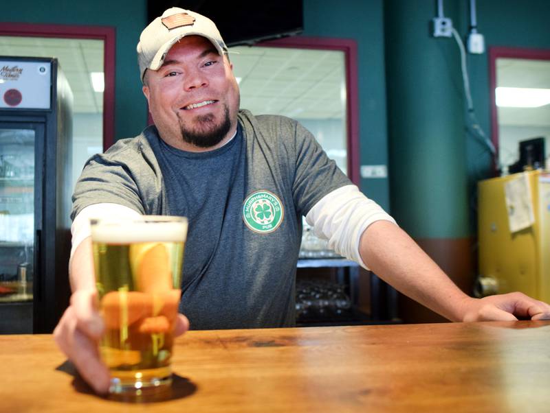 Conor Fudge, owner of Murph & Mary's Pub, has almost 20 years of bar experience and will be opening his first bar at Legacy Plaza in March. The pub's name and decor is inspired by his grandparents, Dick and Mary Agnes Murphy, who are longtime Newton residents and whose parents were Irish immigrants.