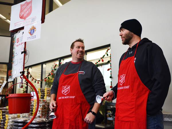 Knights of Columbus maintain tradition of bell ringing started by the late Monsignor McCann