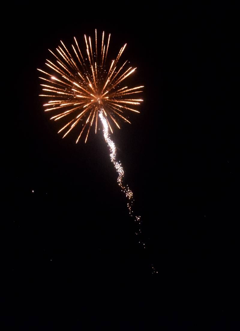 Photos Newton Fourth of July 2021 fireworks display Newton Daily News
