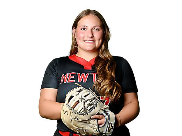 Newton softball falls twice to No. 3 DCG