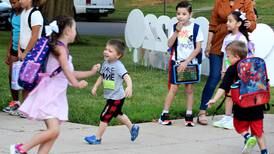 What do the new principals enjoy about the first day of school?