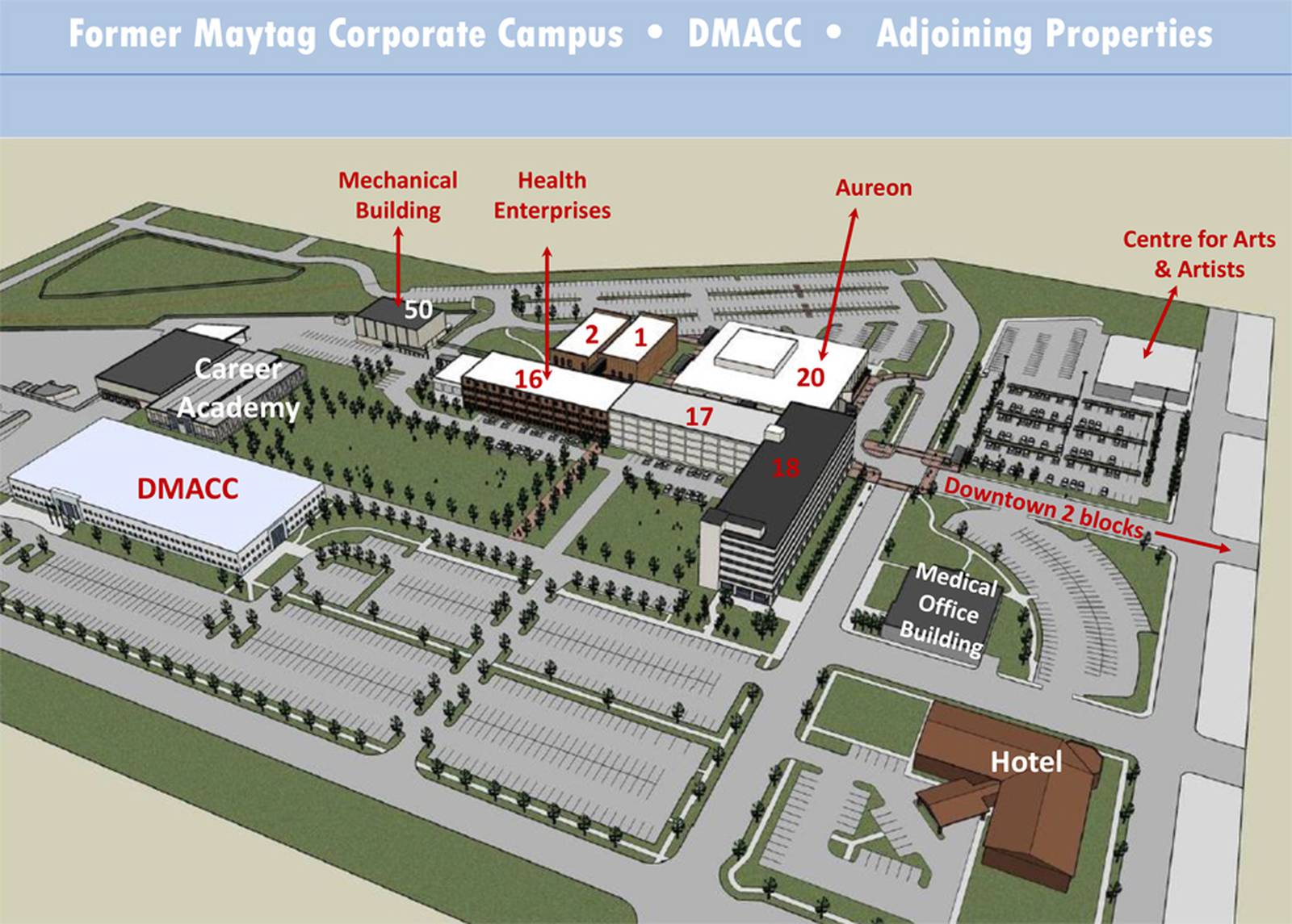 Seven Maytag buildings donated to DMACC Newton Daily News