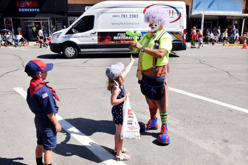 The Newton Chamber of Commerce Fourth of July Parade featured about 100 participants who were greeted by a welcoming community in the downtown district.