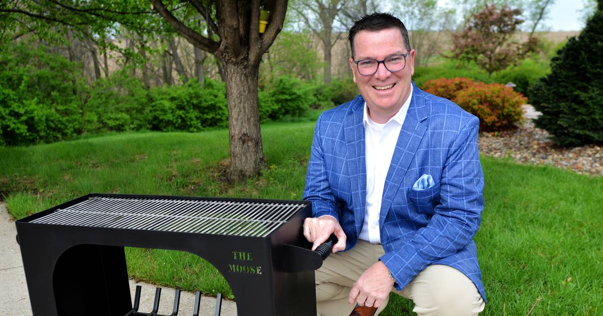 The Moose Fireplace Grill a finalist in Coolest Thing Made in Iowa contest