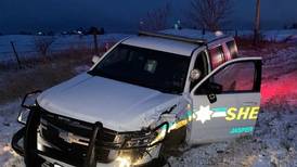 No serious injuries after car hits patrol vehicle responding to separate crash in Jasper County