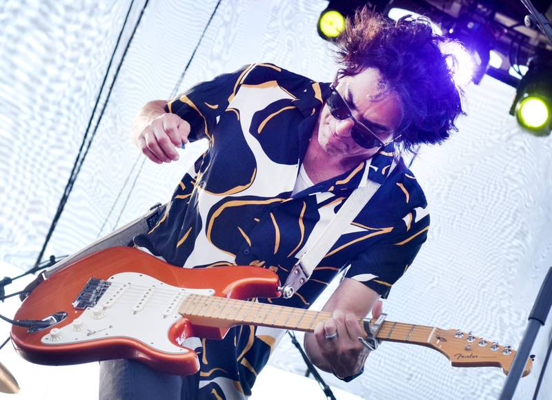 Sanctus Real performs on the Fierce Faith Music Fest 2024 stage on June 15 at Community Heights Alliance Church in Newton.