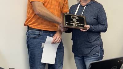 Myers receives recognition