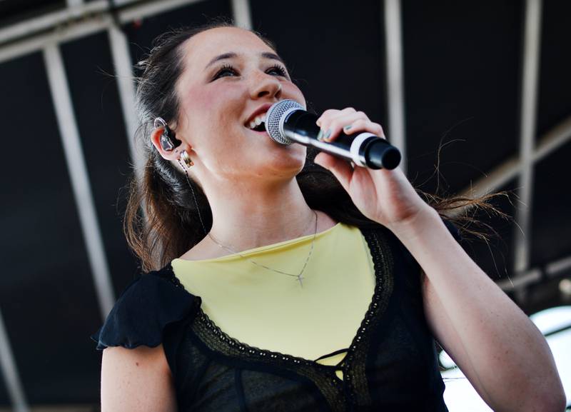 The Band JAREN performs during Fierce Faith Music Fest on June 14 at Community Heights Alliance Church in Newton.