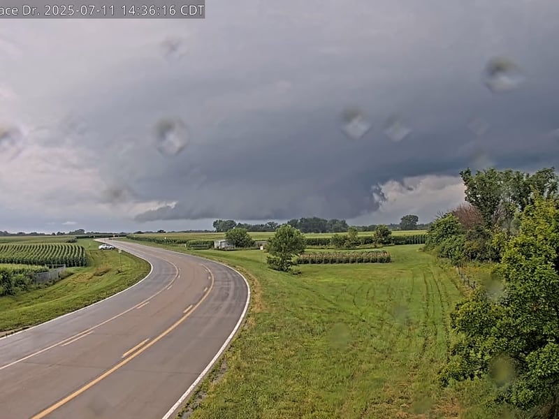 Emergency officials say tornado did not touch down near Iowa Speedway