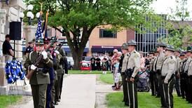 Common messages at law enforcement memorial