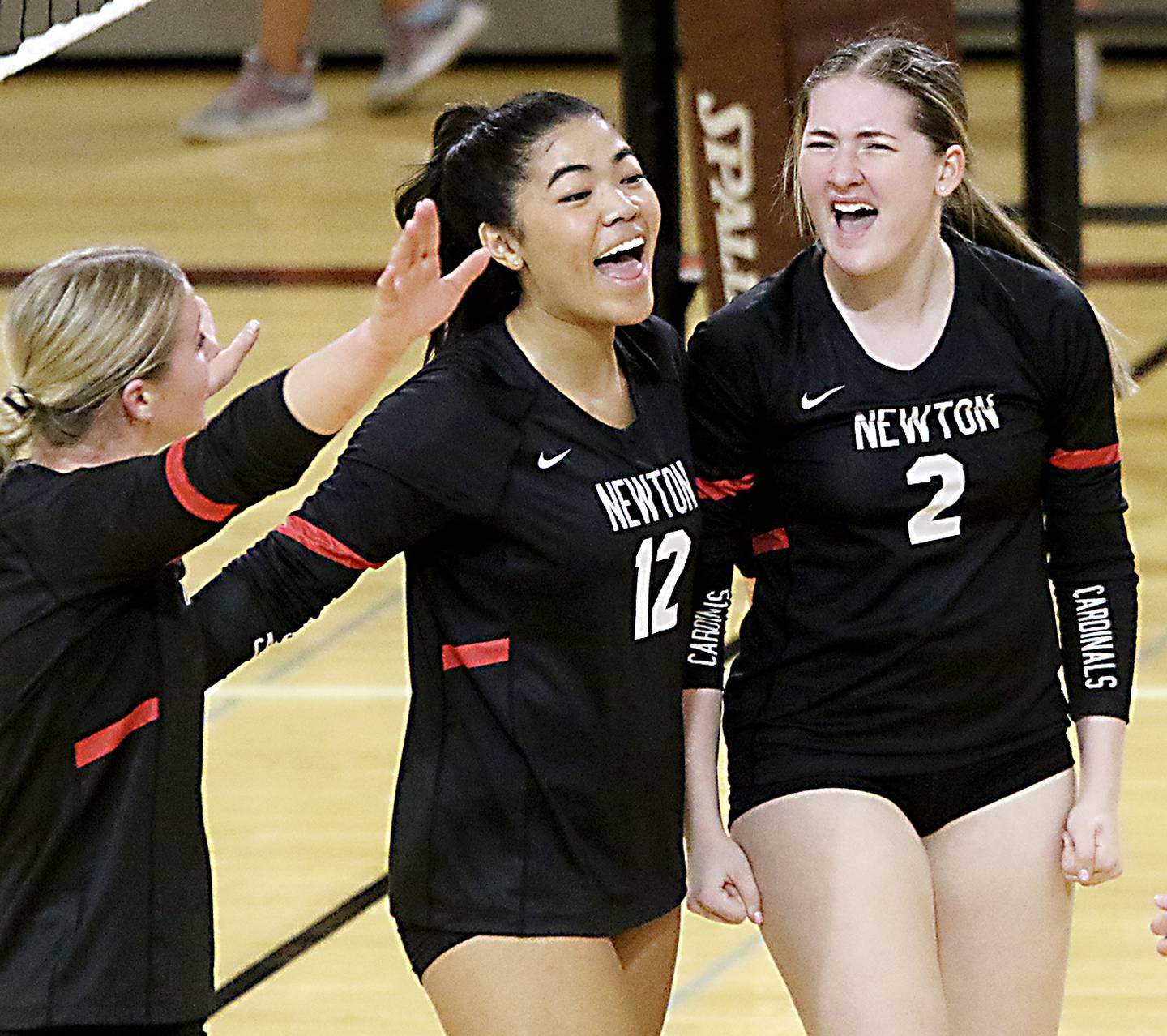 Newton volleyball team