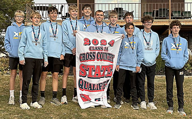 L-S boys cross country team