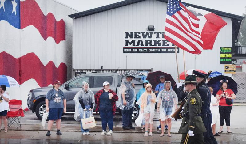 Heavy downpours couldn’t stop the Fourth of July Parade presented by the Greater Newton Area Chamber of Commerce and Newton Main Street on July 4 in downtown Newton.