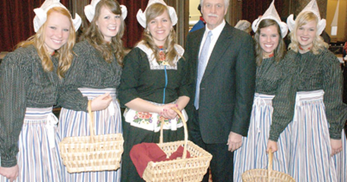 Pella tulip queen, court visit Iowa Senate Newton Daily News