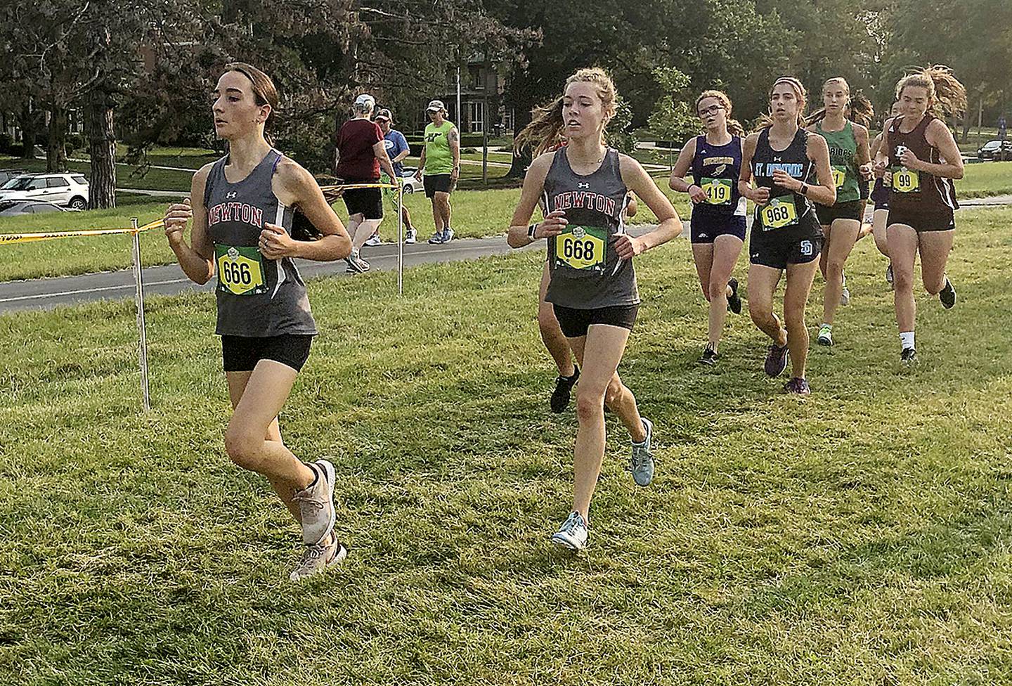 Newton harriers compete in Forest Park XC Festival Newton Daily News