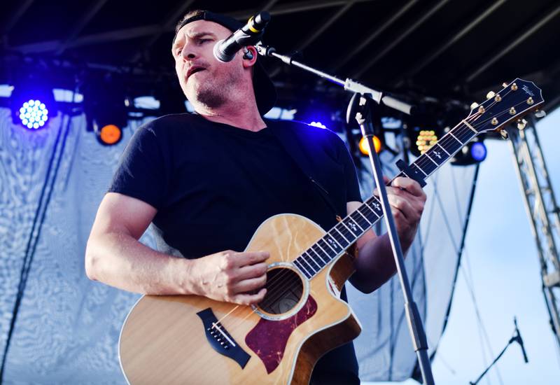 Sanctus Real performs on the Fierce Faith Music Fest 2024 stage on June 15 at Community Heights Alliance Church in Newton.