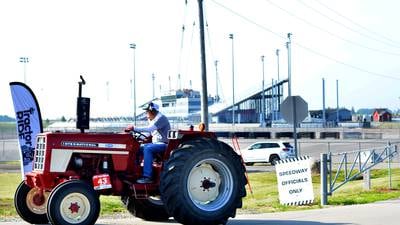Iowa Speedway let farmers ride in style with WHO Great Tractor Ride