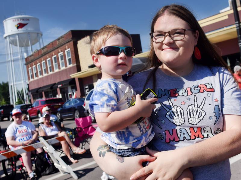 The Newton Chamber of Commerce Fourth of July Parade featured about 100 participants who were greeted by a welcoming community in the downtown district.