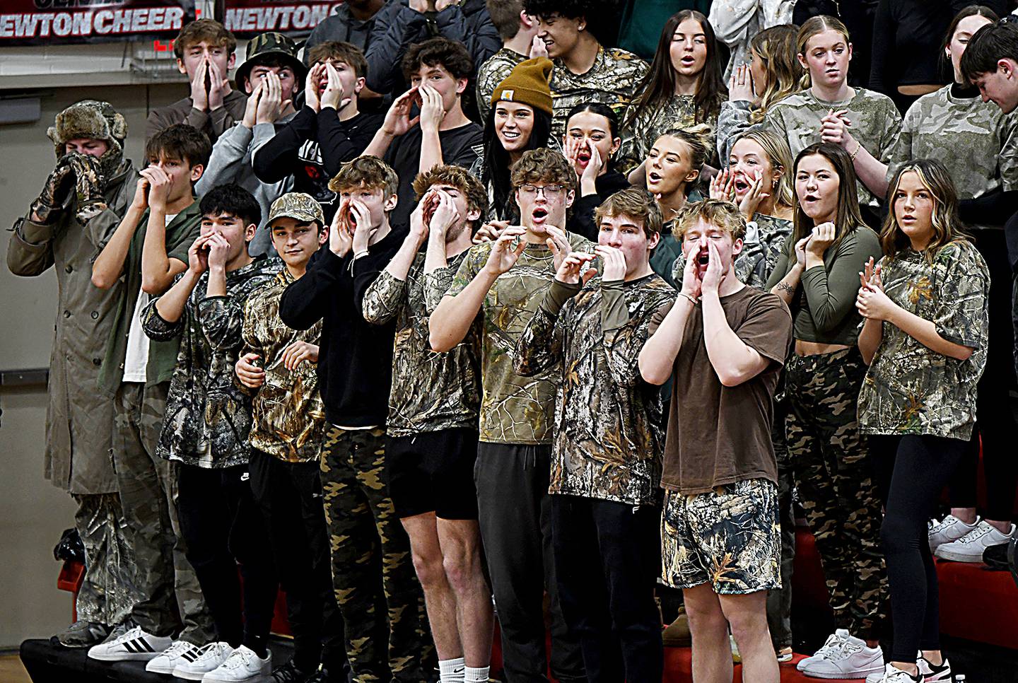 Newton boys basketball team