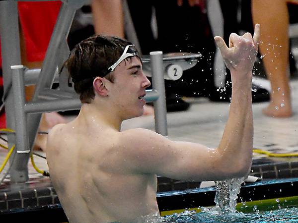 Martin sets more school records as Newton swim team wins home invitational