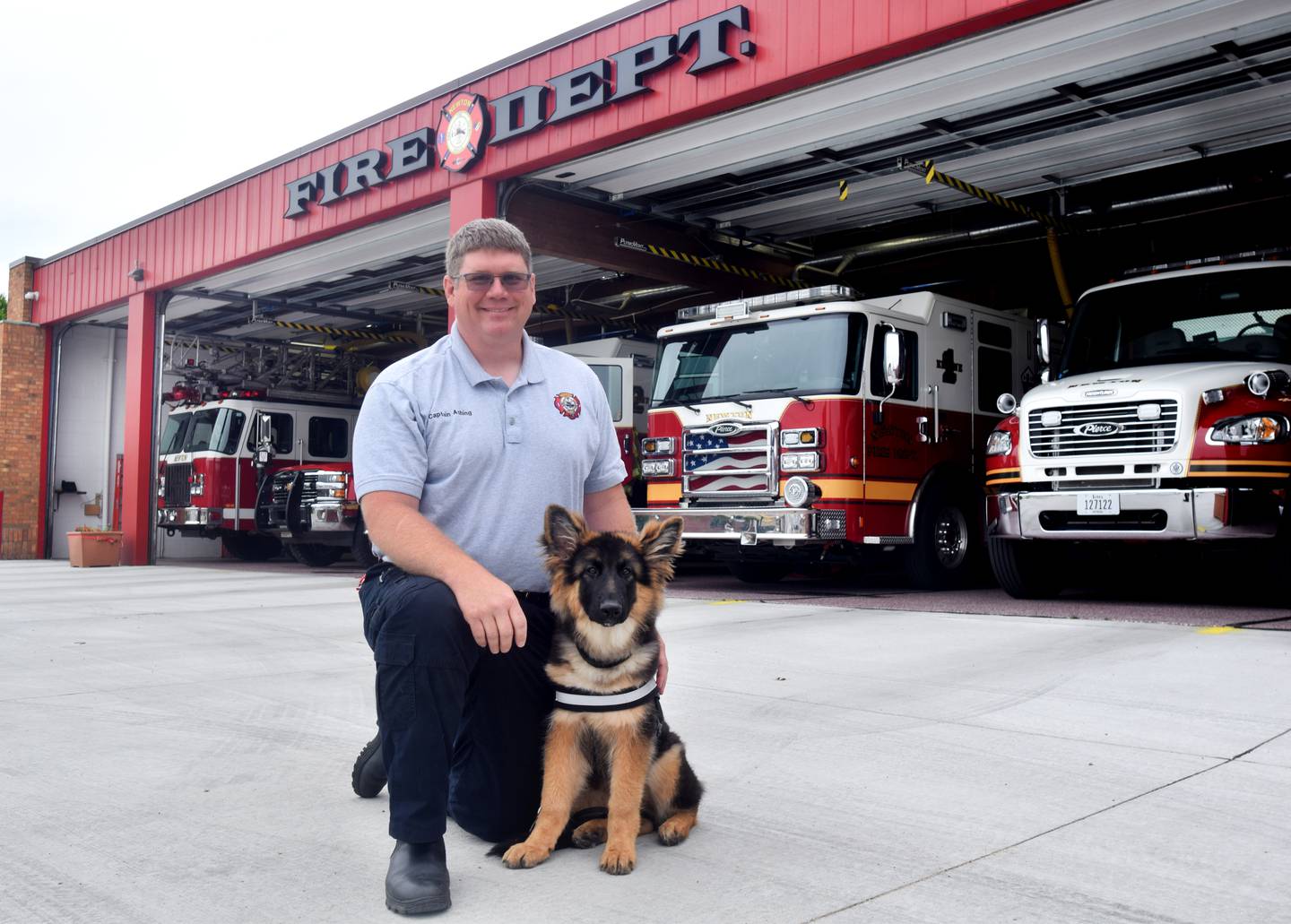 Therapy dog to play important role in mental health of Newton firefighters – Newton Daily News