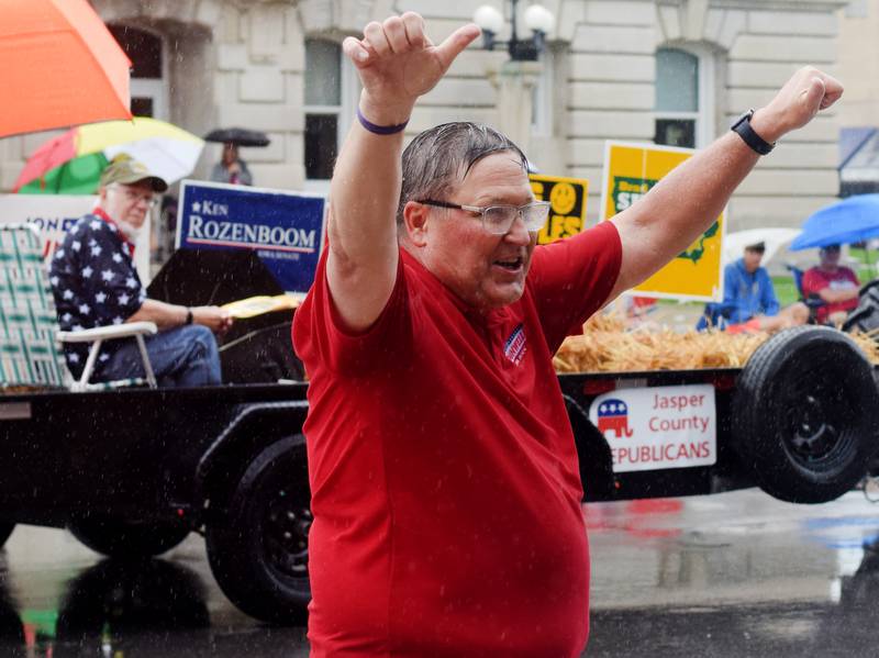 Heavy downpours couldn’t stop the Fourth of July Parade presented by the Greater Newton Area Chamber of Commerce and Newton Main Street on July 4 in downtown Newton.