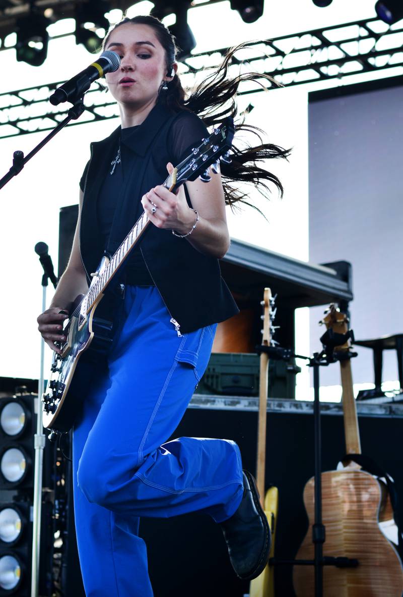 The Band JAREN performs during Fierce Faith Music Fest on June 14 at Community Heights Alliance Church in Newton.