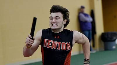 Newton boys find success in relays at LHC Indoor meet