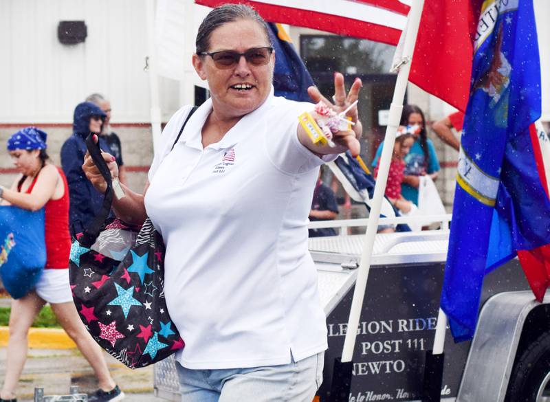 Heavy downpours couldn’t stop the Fourth of July Parade presented by the Greater Newton Area Chamber of Commerce and Newton Main Street on July 4 in downtown Newton.