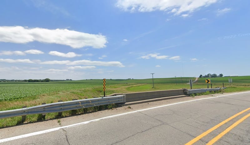 County Engineer Michael Frietsch said the twin box culverts would be located near the first curve east of Polk County. Currently, the plan is to replace Bridge O10 with culverts.