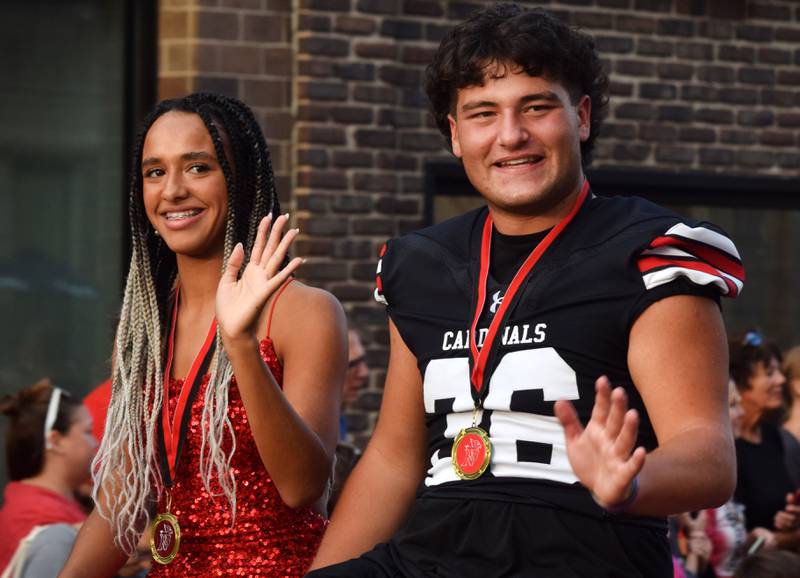 Residents gathered for the Newton Homecoming Parade on Sept. 15 in downtown Newton, which concluded with a community pep rally on the west side of the square.